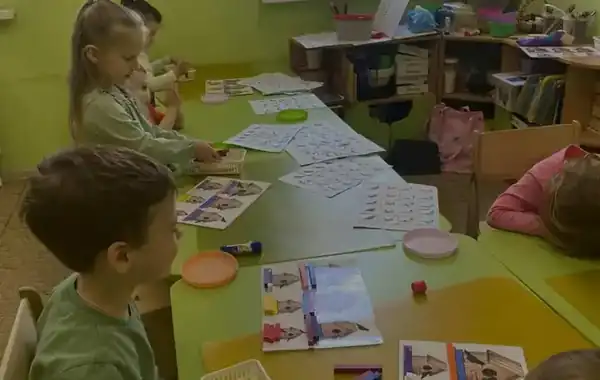 Занятие «Английский язык» в академии Бамболлетти